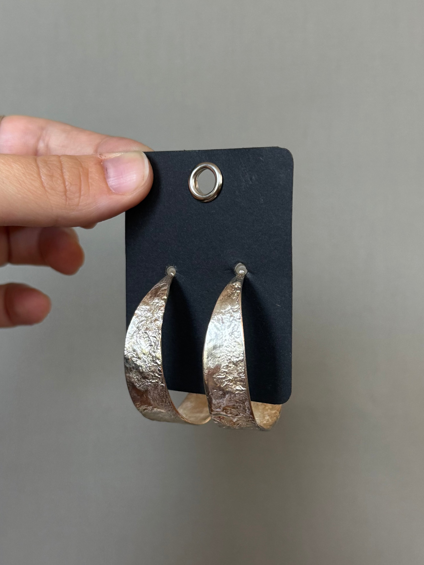 Textured hoops (small)